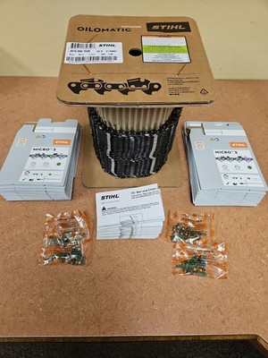 Stihl 100ft Roll 61PMM3 SEMI Chisel ''Picco, Micro, Mini, 3'' Chain 3/8P'' .043