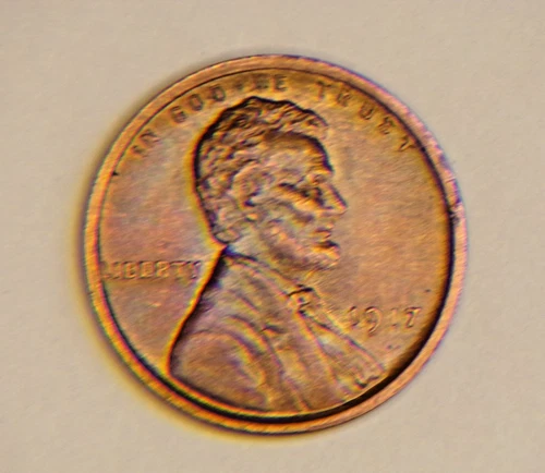 1917 Lincoln Cent Wheat Penny ---- Gem AU Coin ----  #1