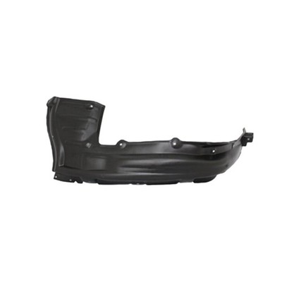 Replacement Polyethylene Front Driver Rearward Fender Liner w/o Cold Climate