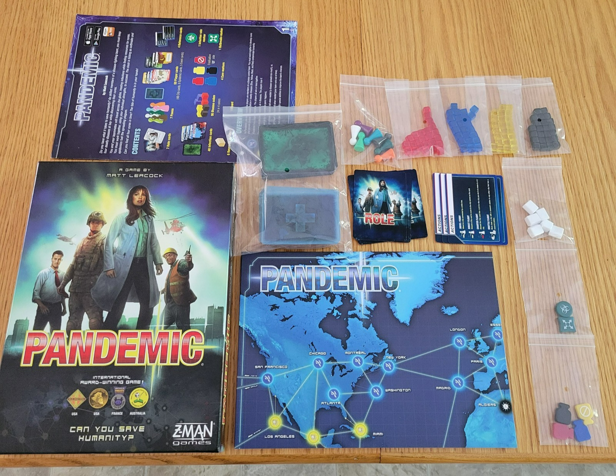 Z-Man Games, Pandemic: Wrath of the Lich King, Board Game, Ages 14+, 1 to 5 Players, 45-60