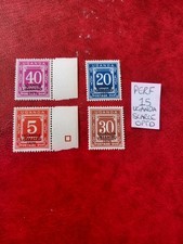 Uganda Liberated Postage Dues  overprinted  Scarce