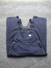 Vintage Sears Tradewear Overalls Mens Denim Bib Workwear Carpenter Union Made