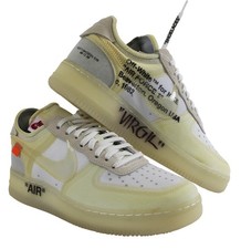 Virgil Abloh Signed 2017 Nike Off White Air Force 1 Low 