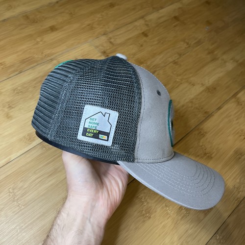 Waste Management 100 Days Summer Safety Trash/Garbage Trucker Mesh Snapback Hat - Picture 3 of 16
