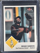 Sanders, Reggie - 2003 Fleer Tradition Glossy - 12/100