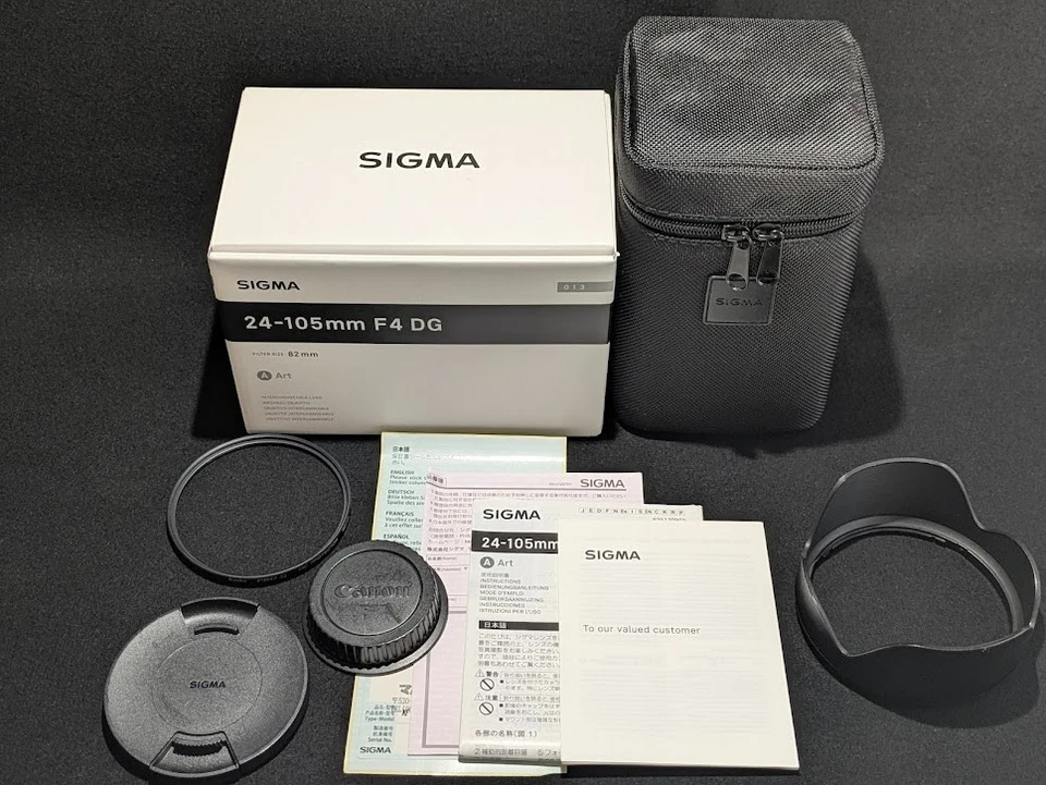 SIGMA 24-105mm F/4 DG OS HSM Art Lens Canon EF -Excellent+++ w/Box Fast Shipping - Image 4 of 4