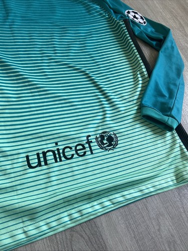 Nike FCB Barcelona 2015 FIFA World Champions Soccer Men's Size Small Striped - Picture 16 of 20