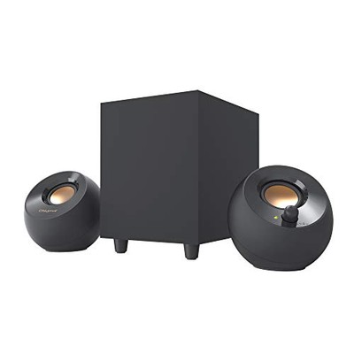 Creative Pebble Plus USB-powered Compact 2.1ch PC Speaker with Subwoofer Black
