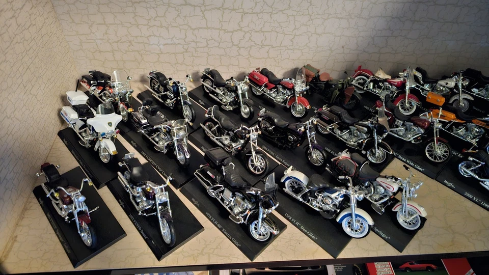 Modellini Harley Davidson Hachette Lotto - Immagine 4 di 4