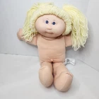 Cabbage Patch Kids 15th Anniversary Blonde Yarn Hair Doll With Blue Eyes 1983-19