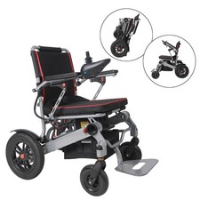 Compact Portable Electric Wheelchair for Adults Foldable All Terrain Lightweight