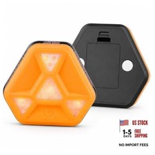 LED Road Flares,Emergency Lights with 5 Strobe Modes and Magnetic Base   High