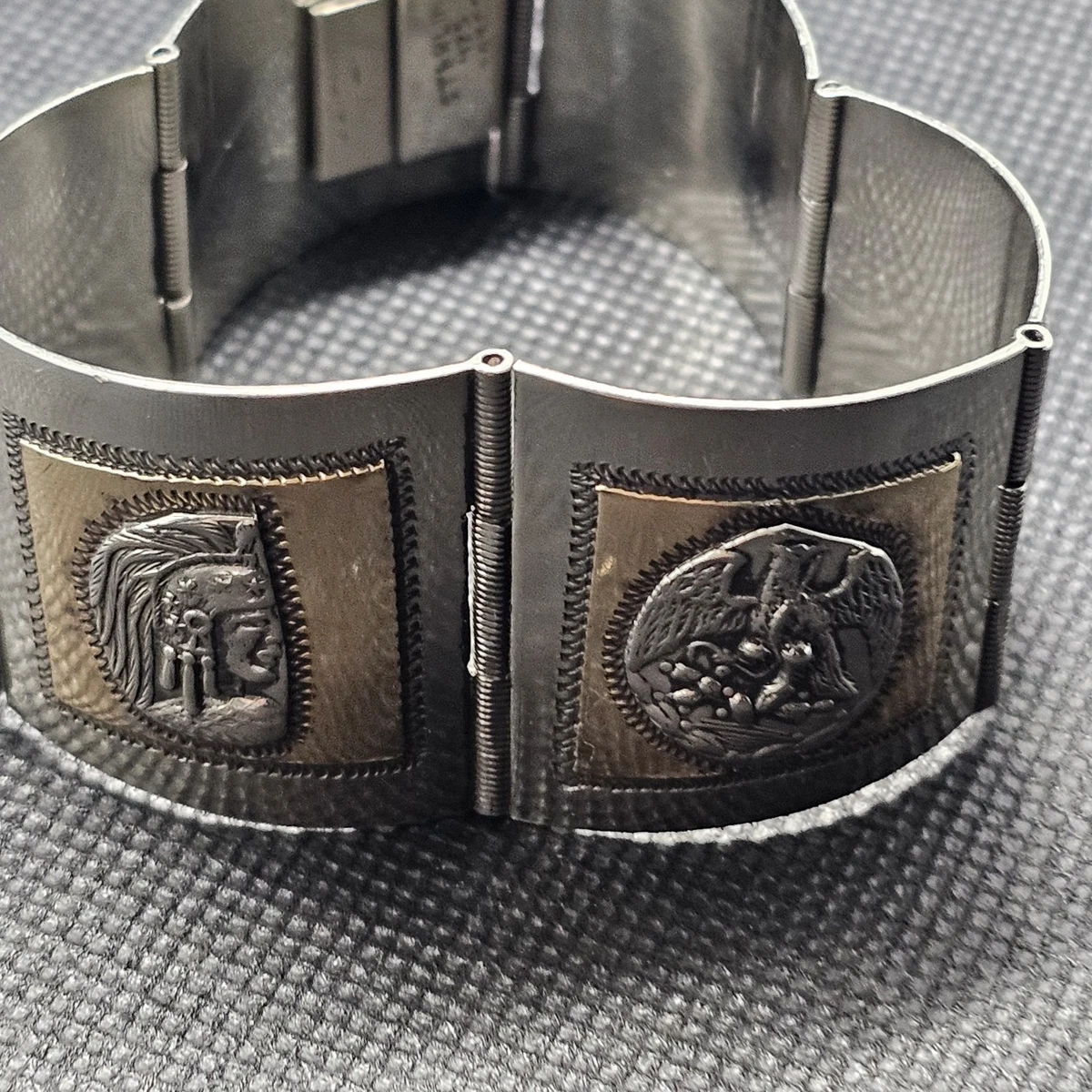 希少【MEXICO 925】ヴィンテージ シルバーバングル アズテックカレンダー Aztec Bracelet In Retro Fine Bracelets for sale - eBay