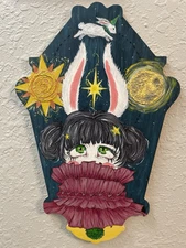 Hand painted Unique Acrylic Painting On Wood Panel