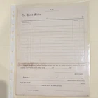 United States Quartermaster Document No. 12 Civil War Era Original 1860s