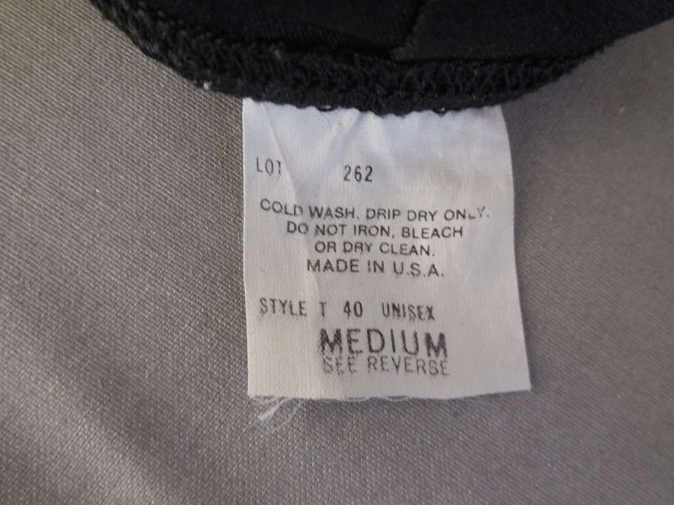 Bellwether Cycling Shorts Womens Size Medium Black Blue Orange Padded Nylon - Image 4 of 4