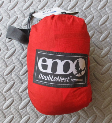 ENO Eagles Nest Outfitters DoubleNest Hammock Red / Charcoal