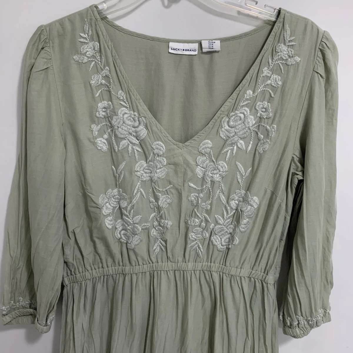Lucky Brand Dresses for Women with Embroidered for sale | eBay