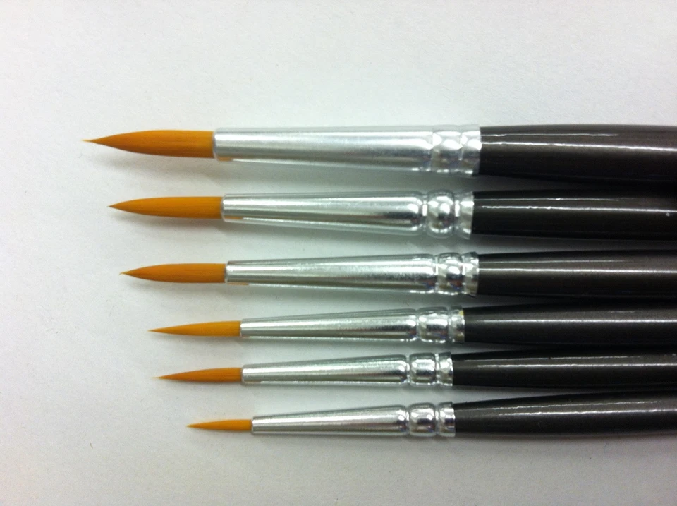 Model Painting brushes for Wargame Painting, Scale Model, etc.