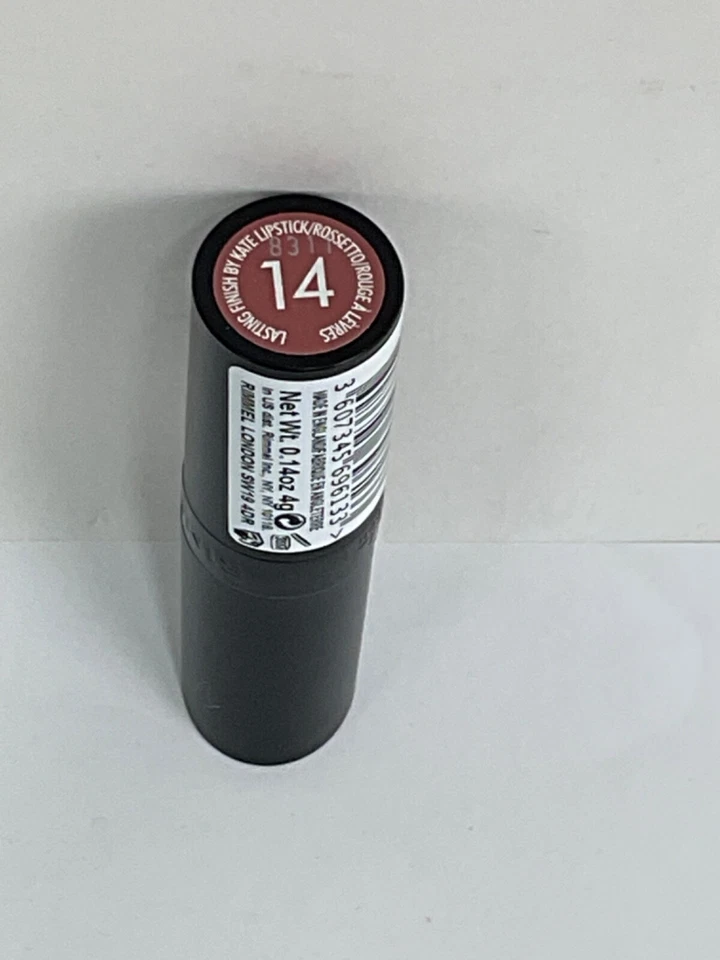 Lápiz labial Rimmel Lasting Finish colección Nude #14 Foto 3 de 3