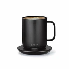 Ember Temperature Control Smart Mug 2 - 10oz Black App Enabled Heated Coffee Cup