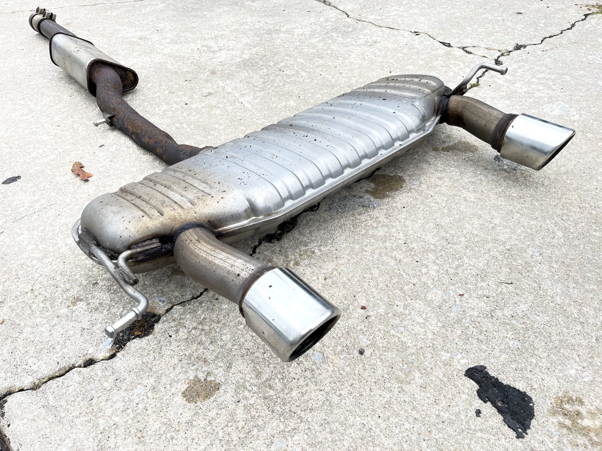 2000-2006 AUDI TT 1.8L QUATTRO 225HP ENGINE EXHAUST MUFFLER REAR  