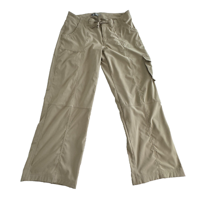 Nike ACG Gear Pants Womens 14 Beige All Conditions Pockets Stretch