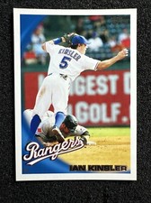 Ian Kinsler 90 2010 Topps Baseball Qty Texas Rangers