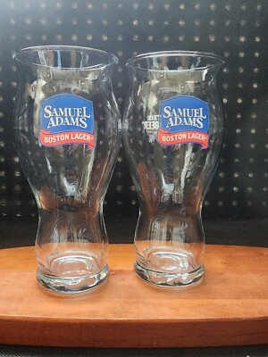 Sam Adams Boston Lager '' For The Love Of Beer'' 16oz Beer Glass NEW