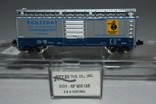 N Scale Atlas 3424 Baltimore & Ohio 40' Single Door Boxcar 466096 C45159