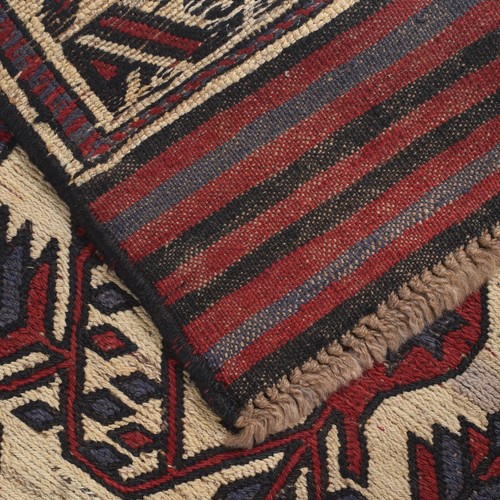 132x83cm Afghan Small Kilim Wool Flat Home Office Rugs & Kilims 2'9x4'4ft Y11833 - Picture 5 of 8