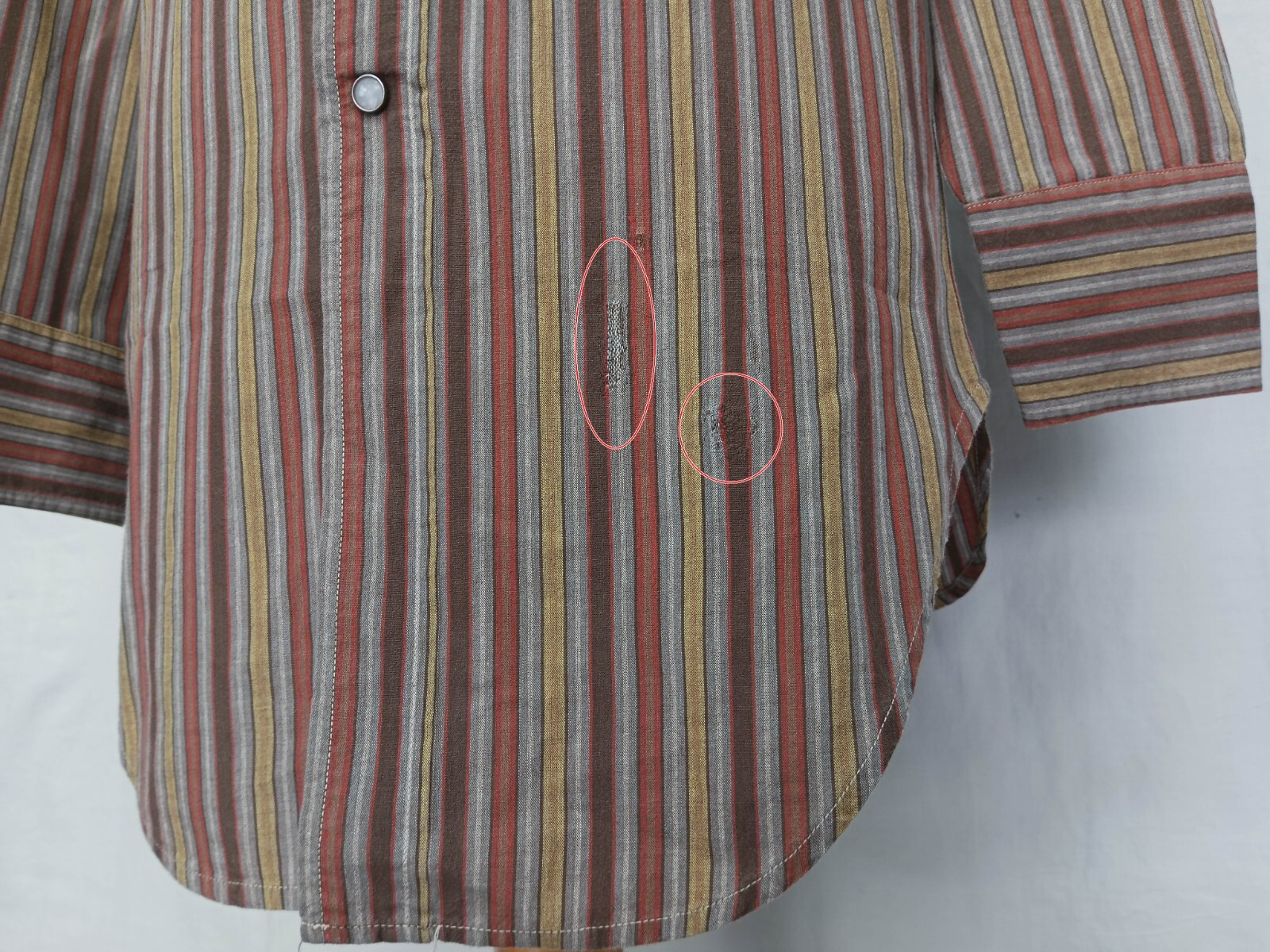 50s Levi's casuals ブラウンシャンブレー パンツ