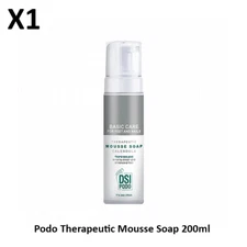 DSI Podo Therapeutic Mousse Soap 200ml Foot Nail Cleaning Hygiene Pedicure Aloe