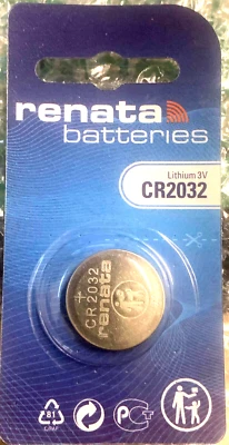 CR2032 Renata Batteria LITIO Pila (Scad.2031)