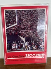 Hoosier INDIANA Hoosiers VS OHIO STATE PROGRAM OCTOBER 11 1986 Memorial Stadium
