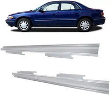 SLIP-ON OUTER ROCKER PANELS For 1997-2004 2005 BUICK CENTURY AND BUICK REGAL 4DR