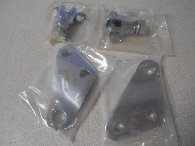 NOS Drag Specialties Passenger Footpeg Bracket Set w Clevis DS