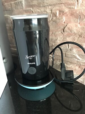 Philips Senseo Milchaufschäumer schwarz/blau warm kalt 500W
