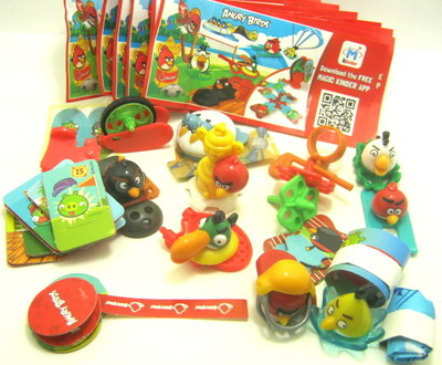 Angry Birds 2015,Einzellfiguren und Komplettsätze