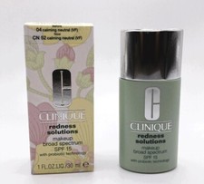 Clinique Redness Solutions Makeup SPF 15 - CN 52 Calming Neutral - 1 Oz/30ml NIB