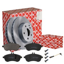 FEBI Bremsenkomplettsatz Mercedes C-Klasse W204, E-Klasse W212,SLC 295mm VORN WK