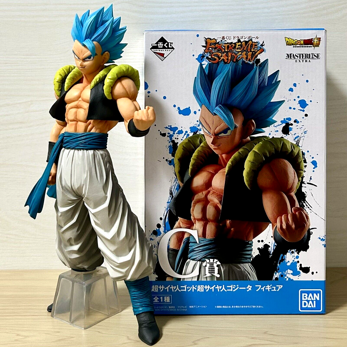 Dragon Ball Super Saiyan God Gogeta Figure Ichiban Kuji EXTREME