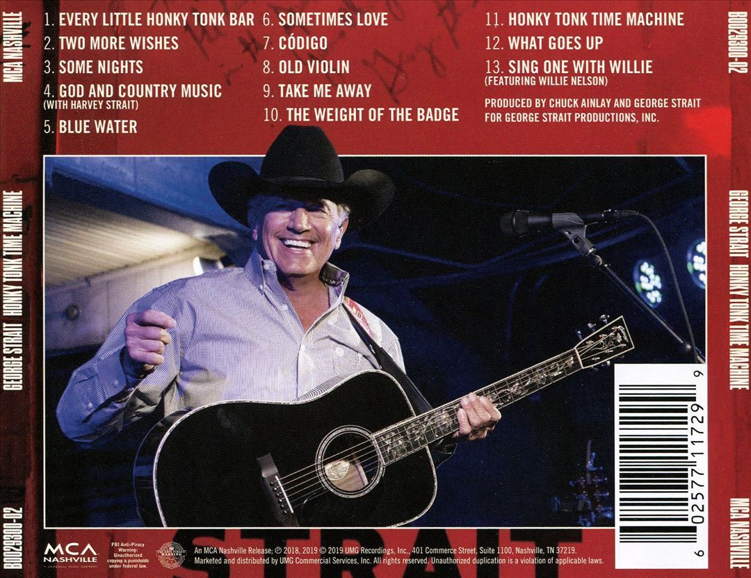 GEORGE STRAIT HONKY TONK TIME MACHINE NEW CD 602577117299| eBay