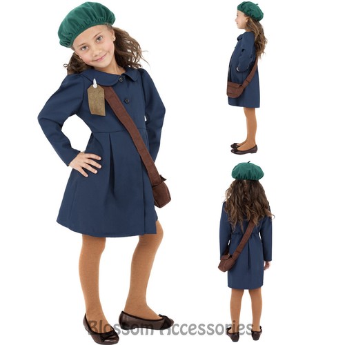 CK475 1940s Blue School Girls Fancy 