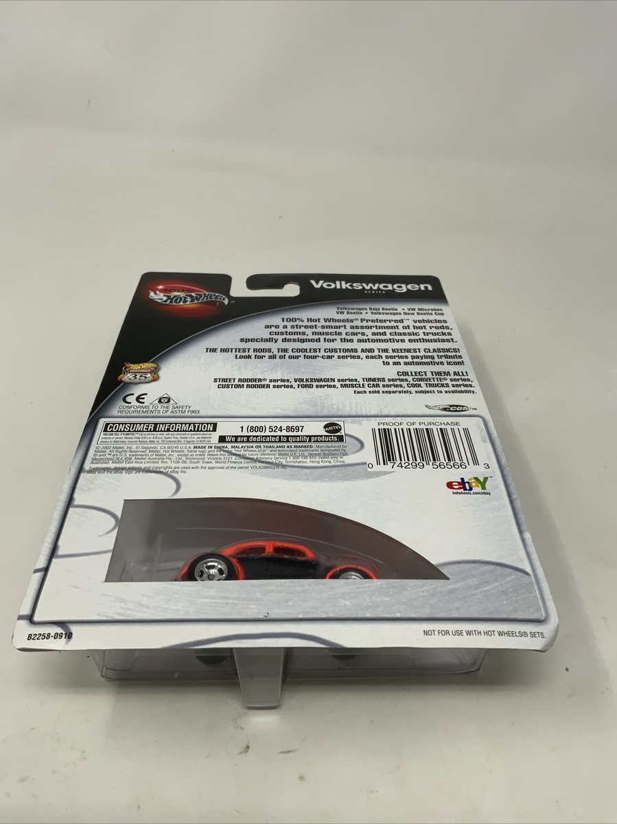 最終値下　ホットウィール　リアルライダース　VW BUG等 100% Hot Wheels Preferred VOLKSWAGEN Series VW BEETLE Real Rider