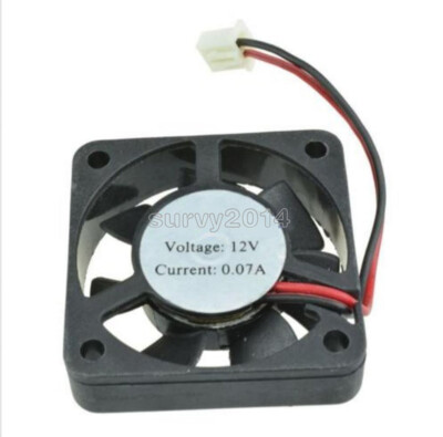 Cooler Fan 12V 2pin 40x40x10mm For Arduino Raspberry Pi Computer 3D printer NEW