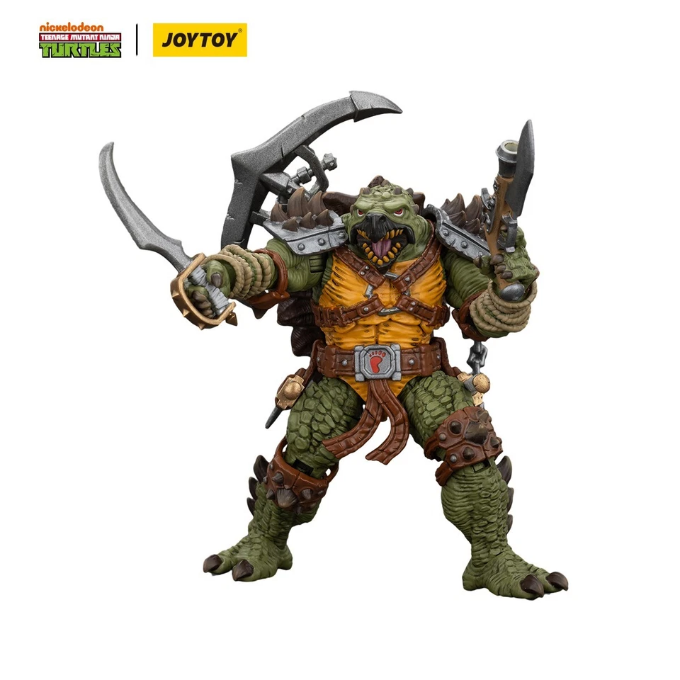 Figura de acción JOYTOY TMNT 1/18 Krang Slash Tokka Teenage Mutant Ninja Turtles Foto 4 de 4
