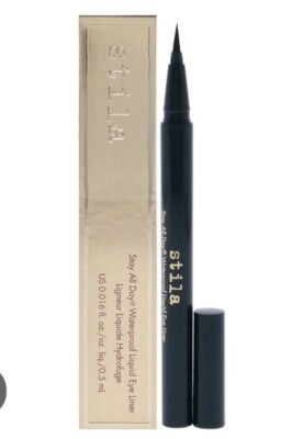 Stila Stay All Day Waterproof Liquid EyeLiner .016 fl oz Intense Jade NIB