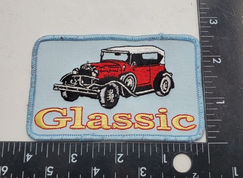 Toppa auto vintage vetro 4""×2,5"" usata in buone condizioni spedizione gratuita - Foto 3 di 4