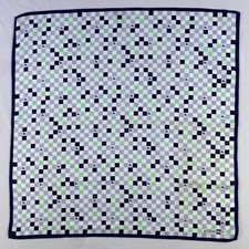 Vintage Burberry Handkerchief Pocket Square Bandana Neckerchief